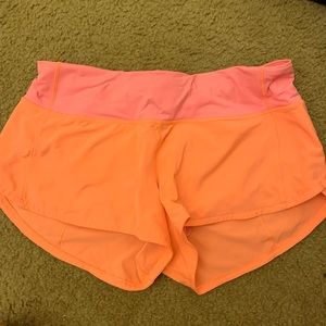 Lululemon speed up shorts